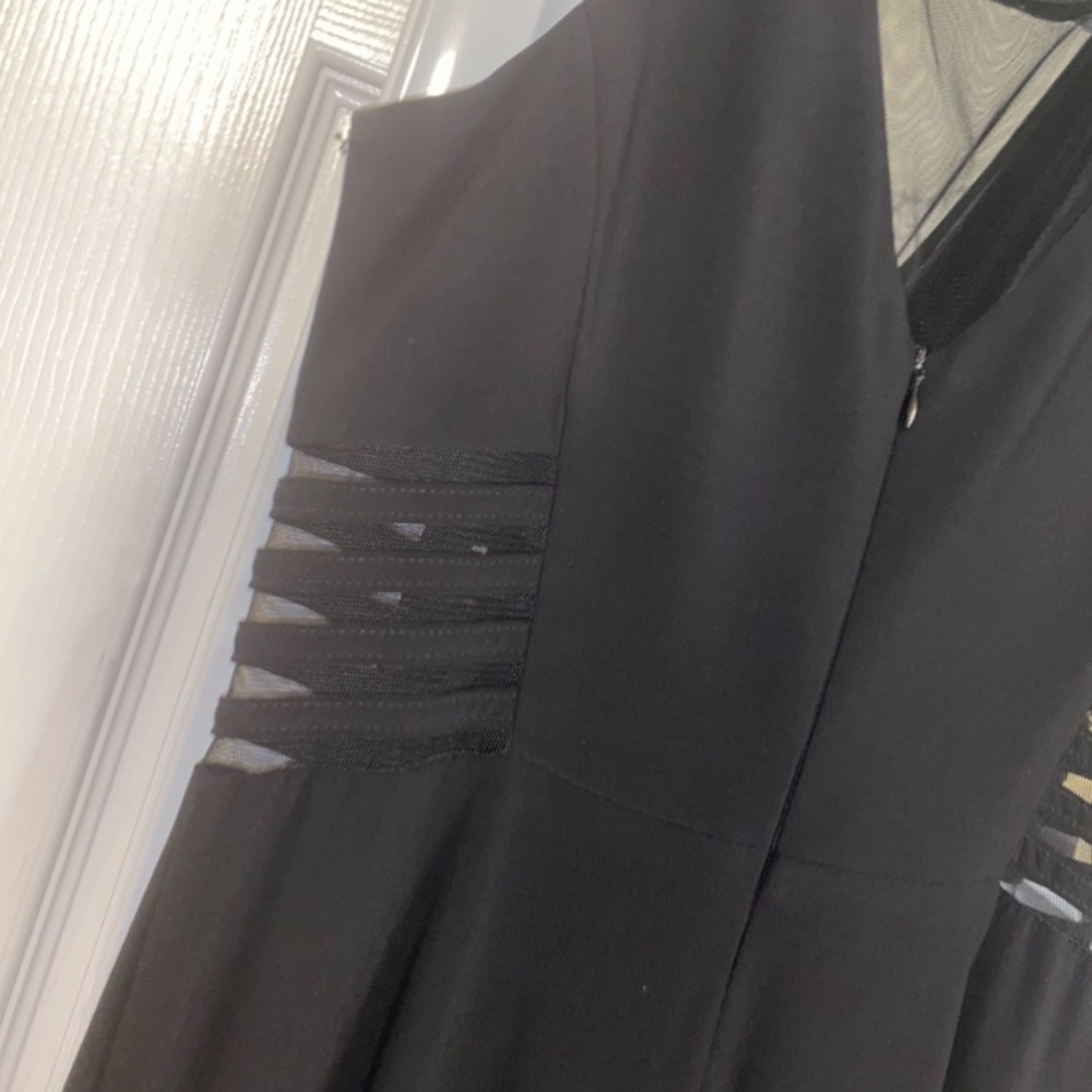 Formal black long dress